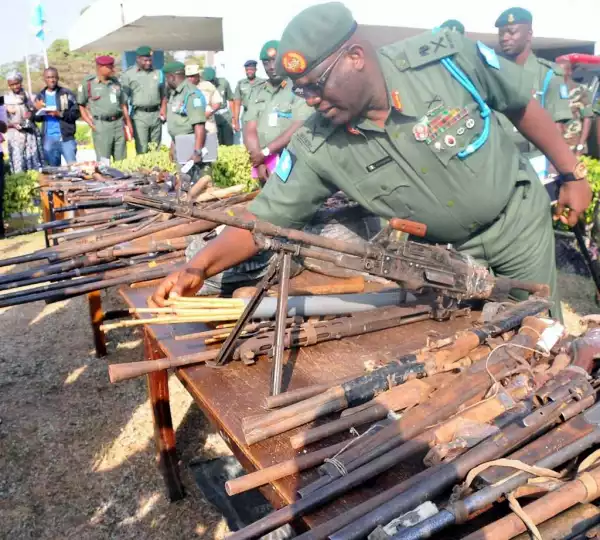 Nigeria has over 350million illegal weapons – UN